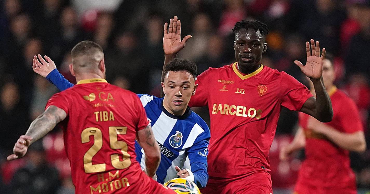 I Liga: FC Porto cede empate com Gil Vicente com golo sofrido nos descontos