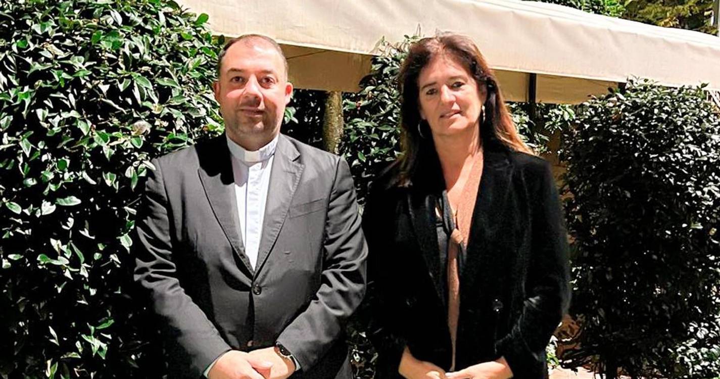 Rubina Leal encontra-se com Reitor do Pontifício Colégio Português