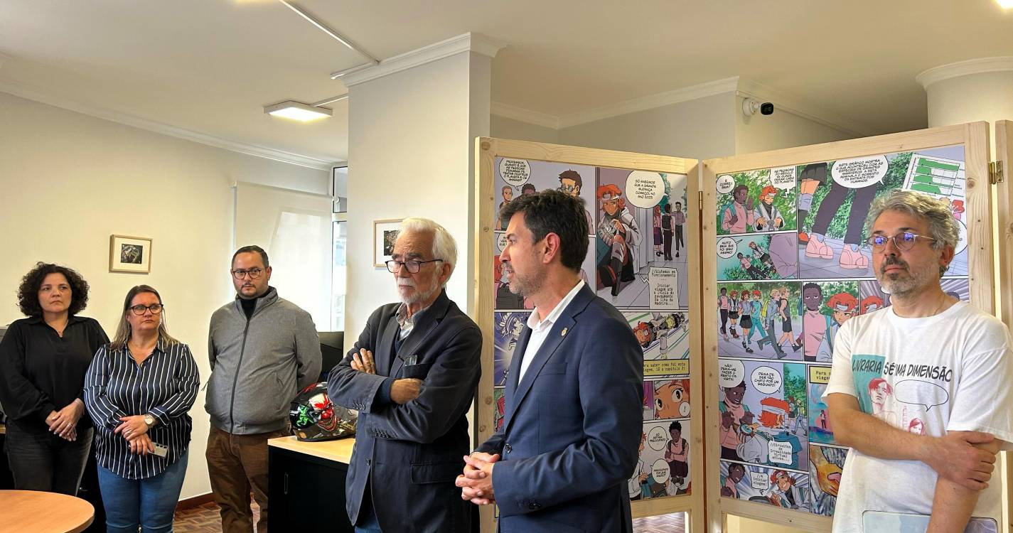 Exposição alia arte, banda desenhada e sensibilização ambiental no Imaculado