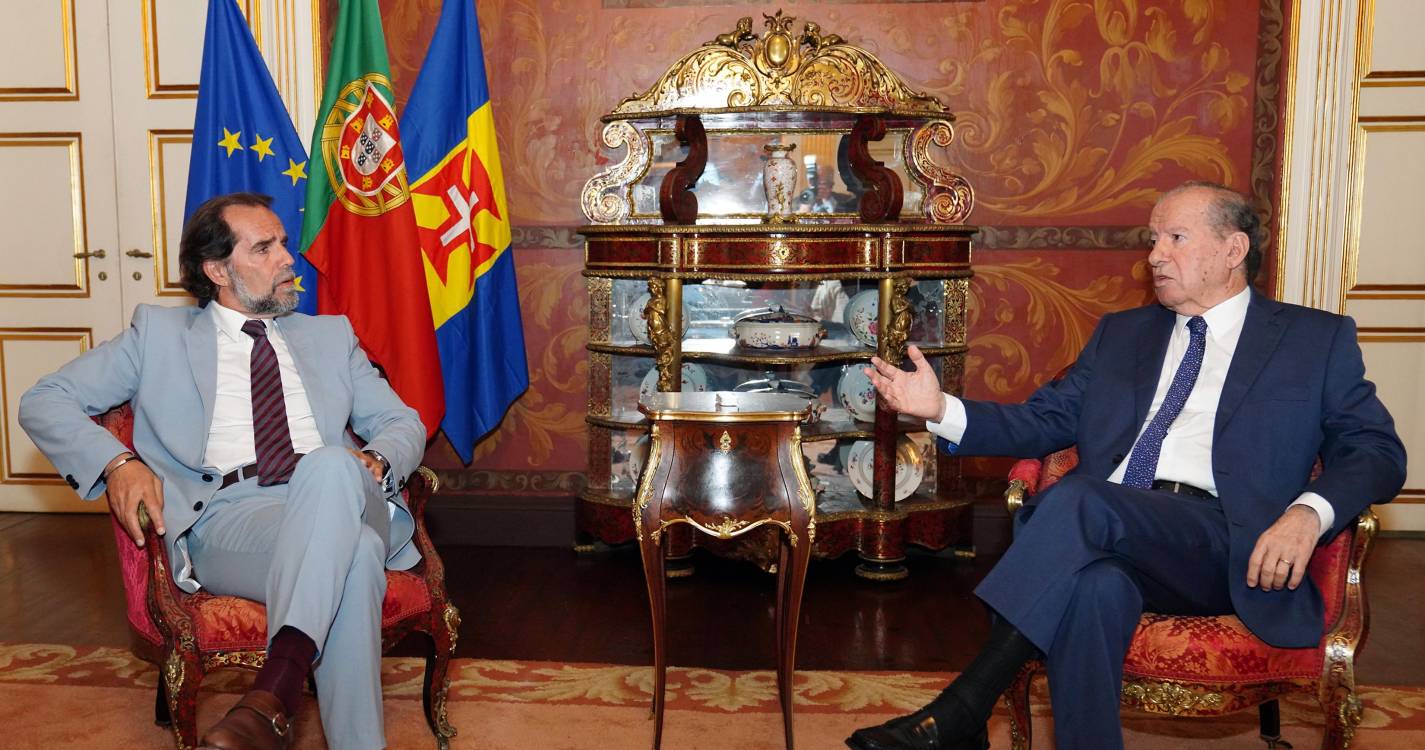 Ireneu Barreto recebe Miguel Albuquerque em audiência