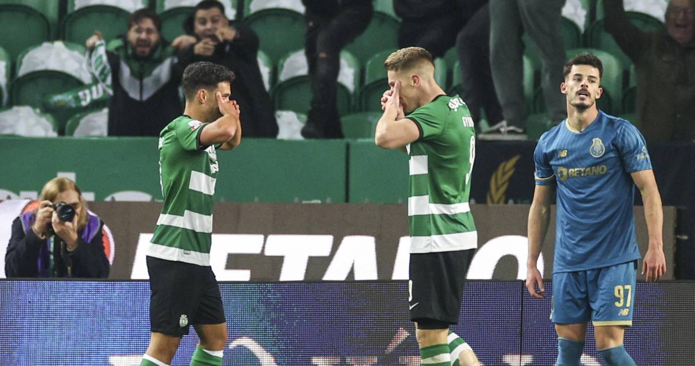 Sporting bate FC Porto e lidera isolado