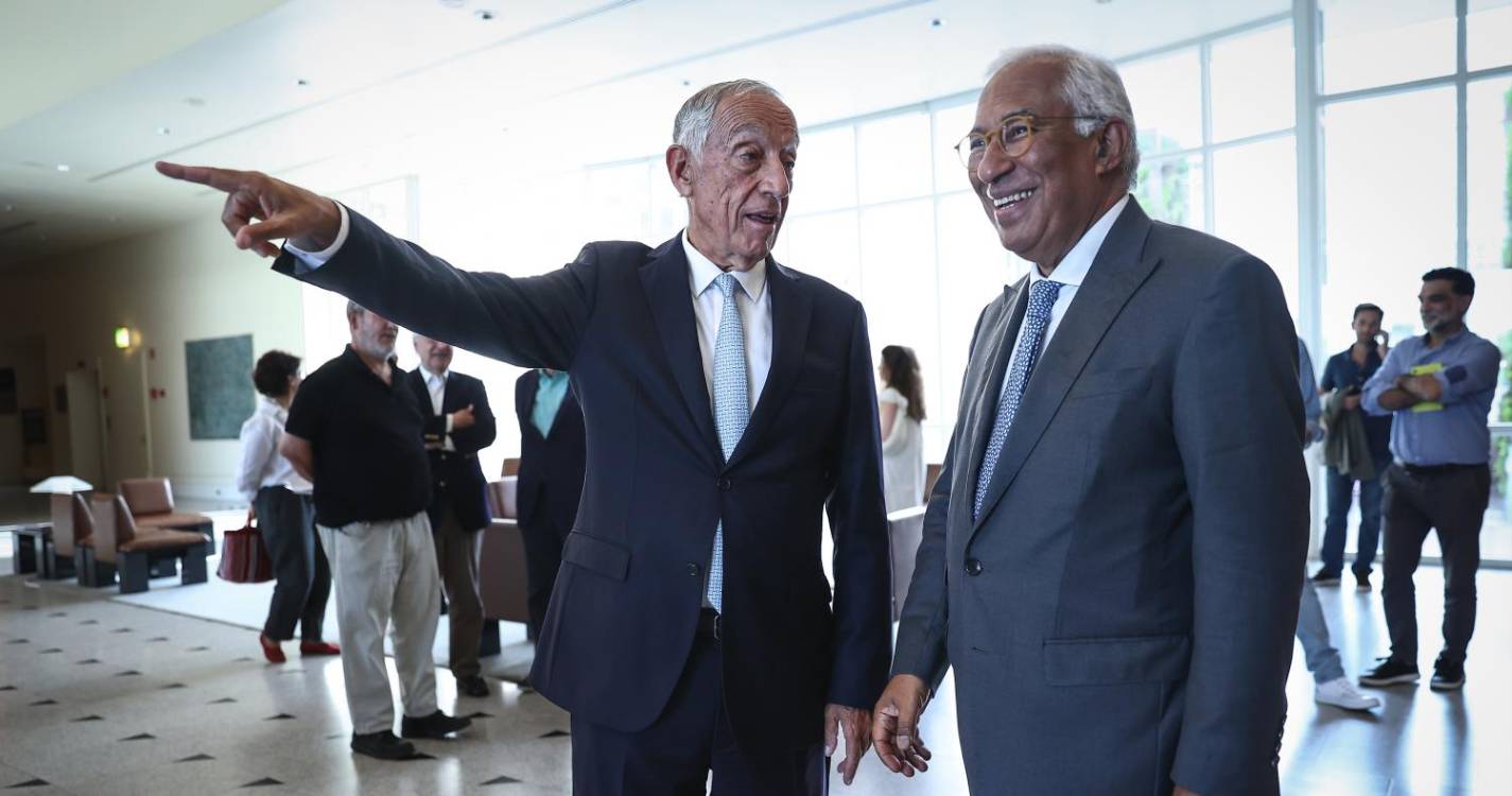 Marcelo diz que Costa é “apaixonado pela Europa” e espera vê-lo a intervir nesse plano