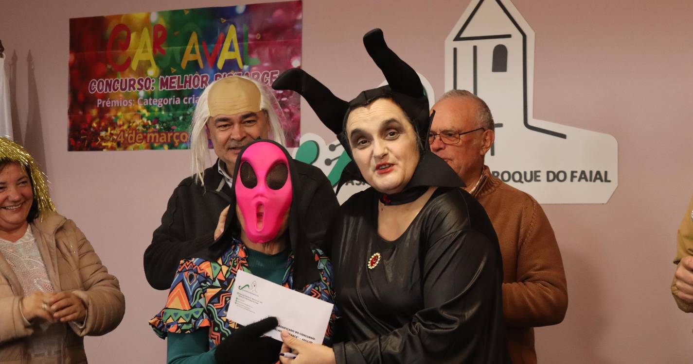 Saiba quem teve o ‘Melhor Disfarce’ de Carnaval em São Roque do Faial