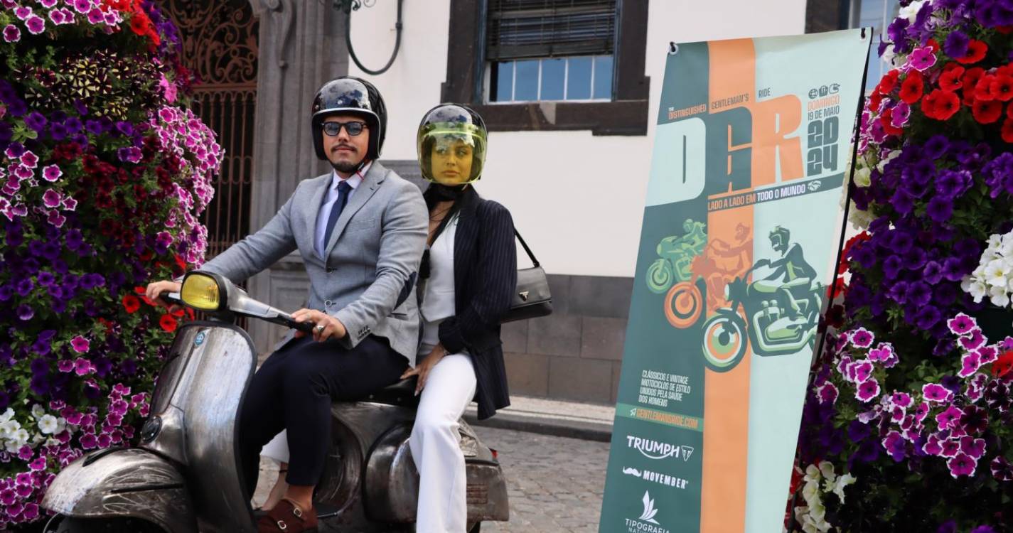 Gentleman’s Ride Funchal coloca “Madeira no mapa do maior evento motociclístico de angariação de fundos do mundo” (com fotos)