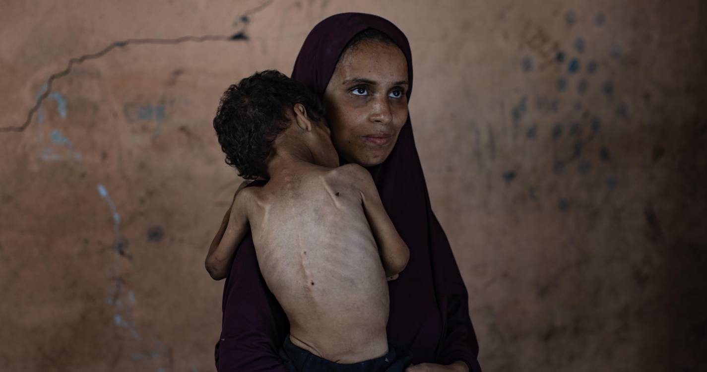 Médio Oriente: 21 crianças morreram de fome em Gaza nas últimas 72 horas