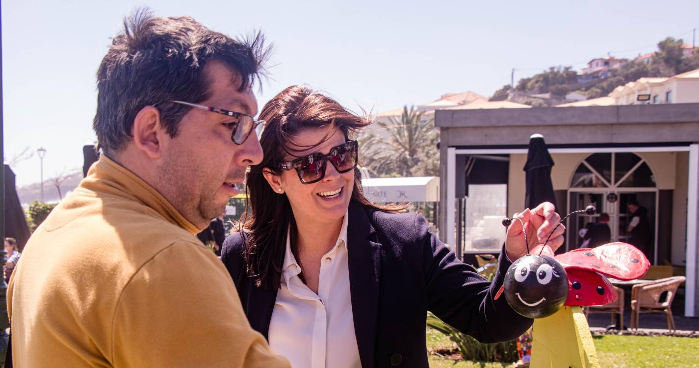 Páscoa: CACI decora jardins da Alameda em Santa Cruz