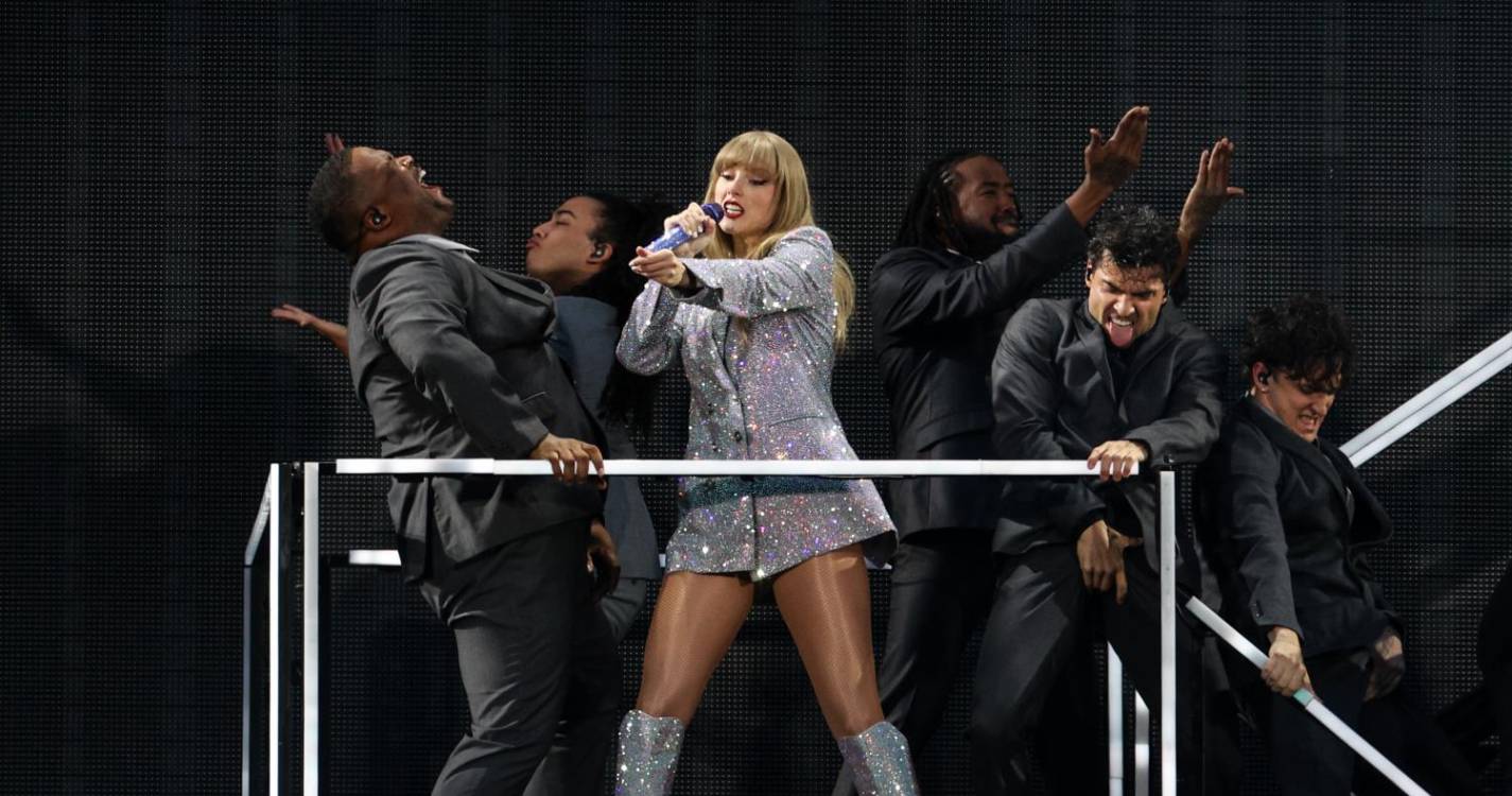 Uma catedral para Taylor Swift na estreia em Portugal (com fotos)