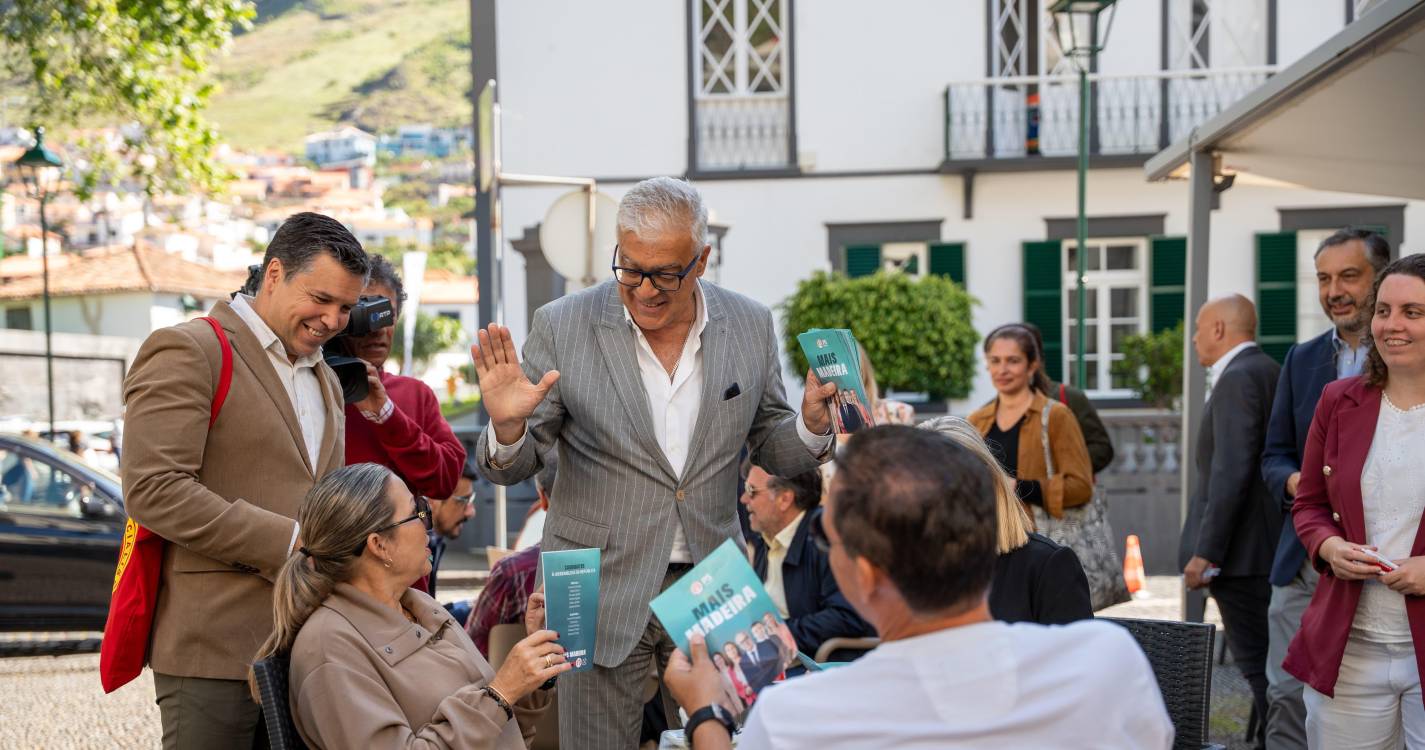 Emanuel Câmara destaca benefícios dos Governos do PS para a Madeira e apela ao voto socialista
