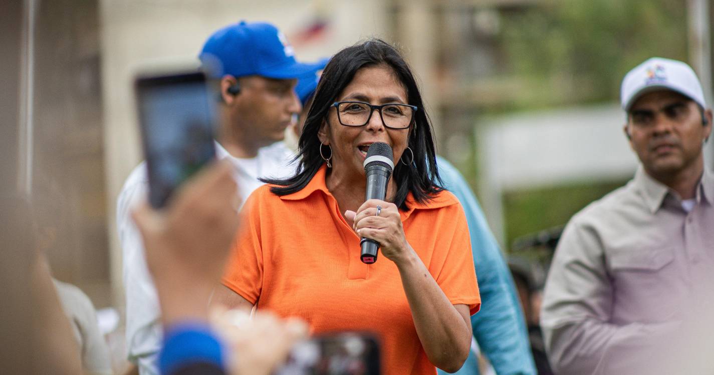 Delcy Rodríguez transmite mensagem de esperança pelos 100 dias de governo na Venezuela