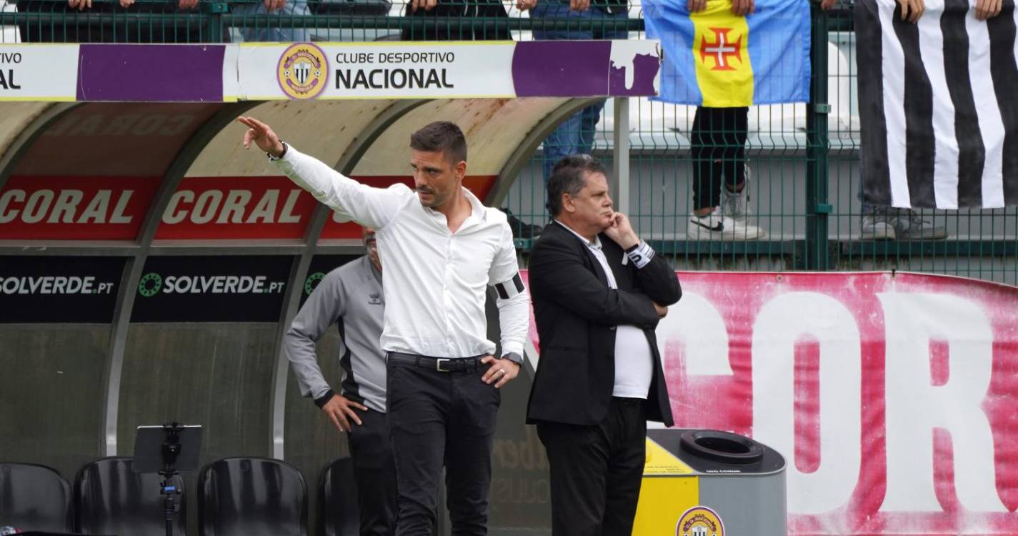 Nacional: Tiago Margarido renova por duas épocas e segue Rui Alves