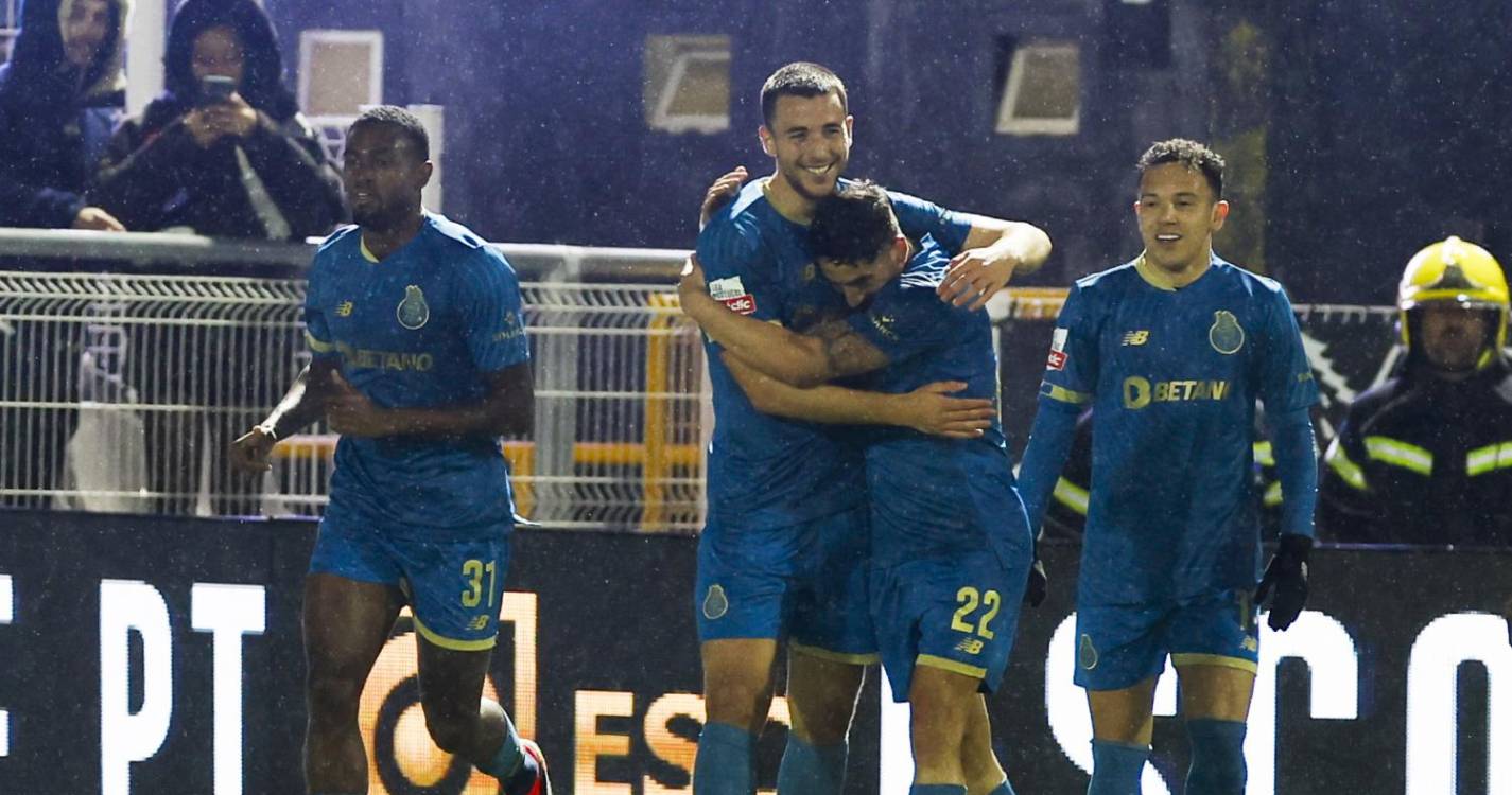I Liga: FC Porto vence Portimonense e aproxima-se provisoriamente do duo da frente