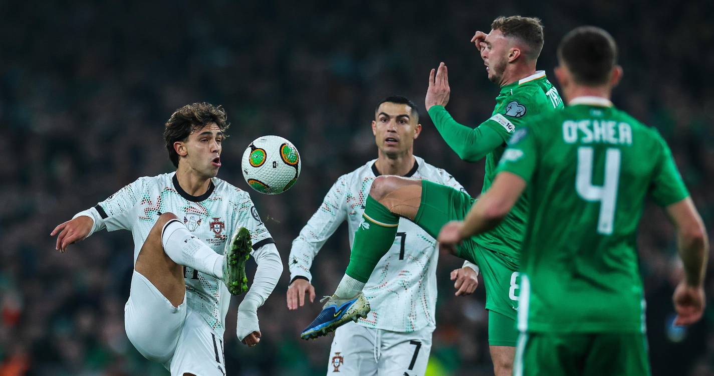 Mundial2026: Portugal em desvantagem na visita à Irlanda