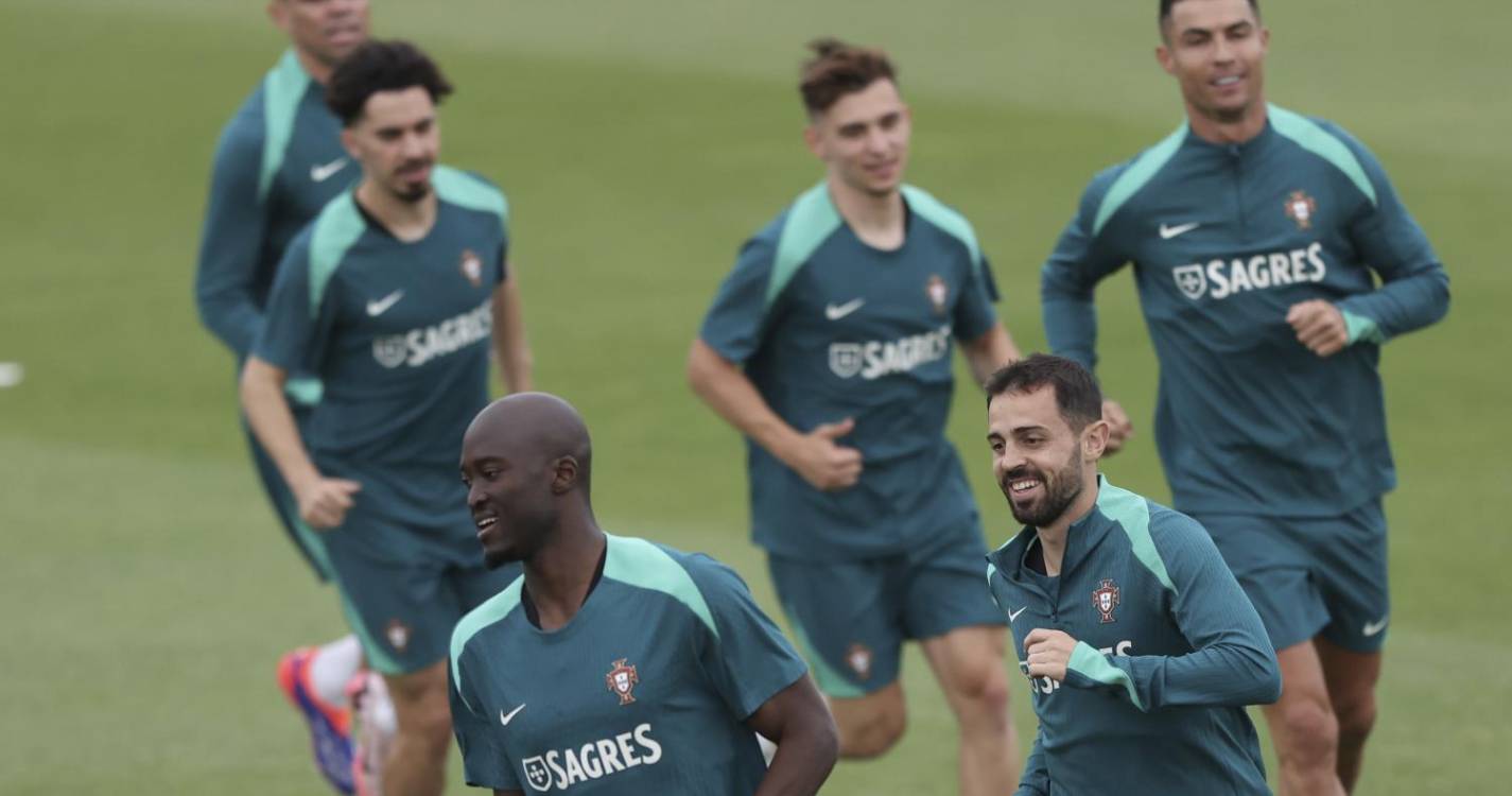 Euro2024: Todos disponíveis no último treino antes do duelo com a Irlanda