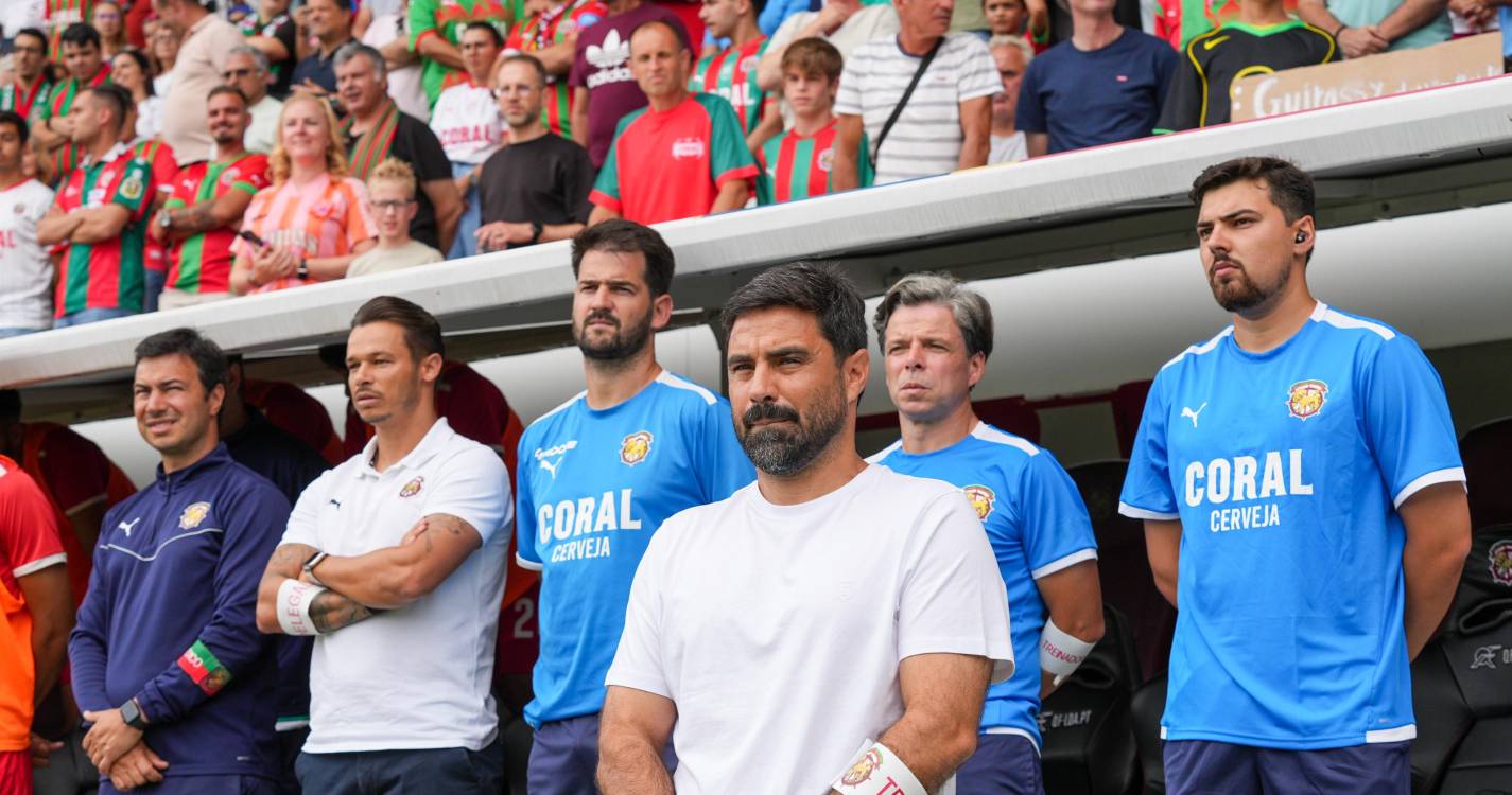 Marítimo empatado (0-0) ao intervalo em Felgueiras