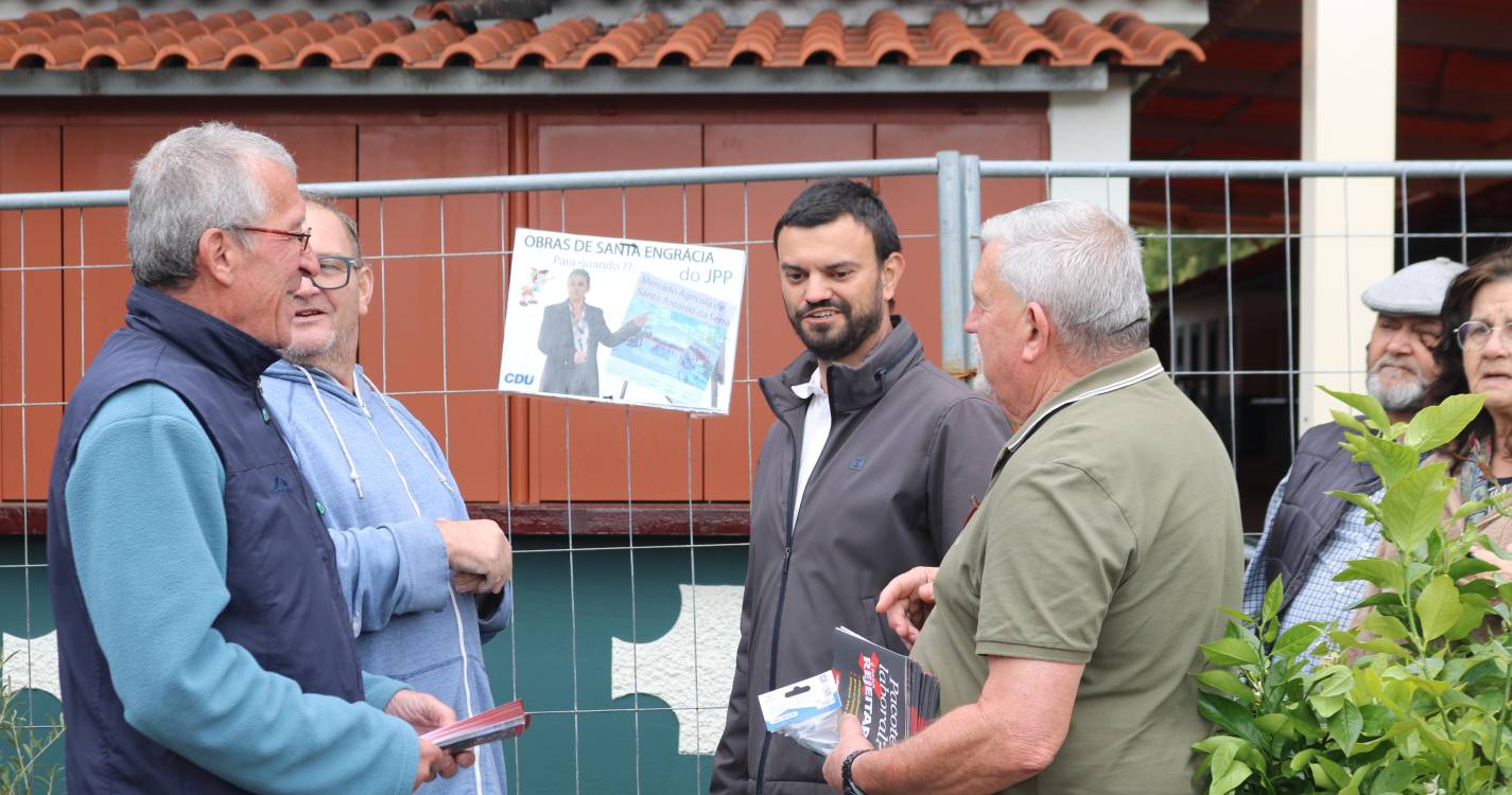 CDU coloca o Mercado do Santo da Serra no roteiro das ‘Obras de Santa Engrácia’