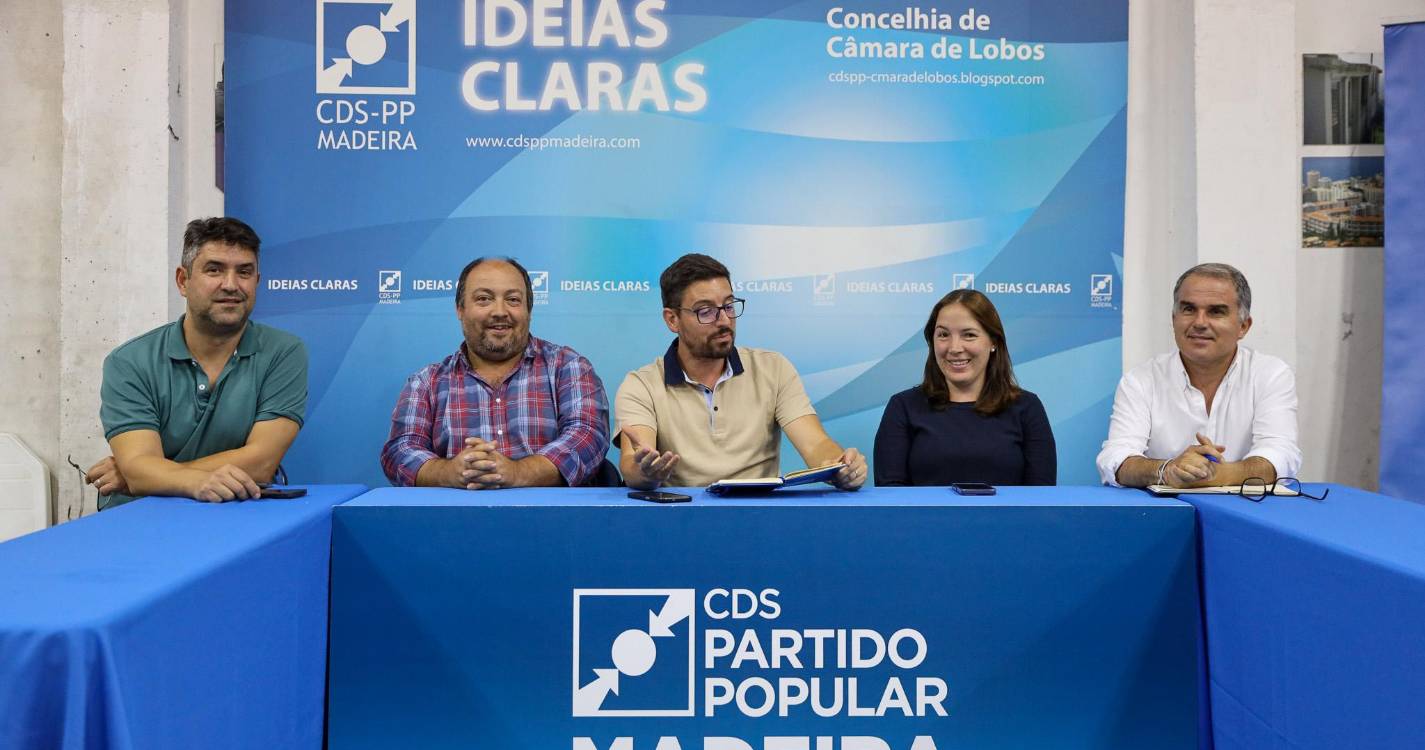 CDS de Câmara de Lobos analisa resultados eleitorais e prepara caminhada até o Curral das Freiras