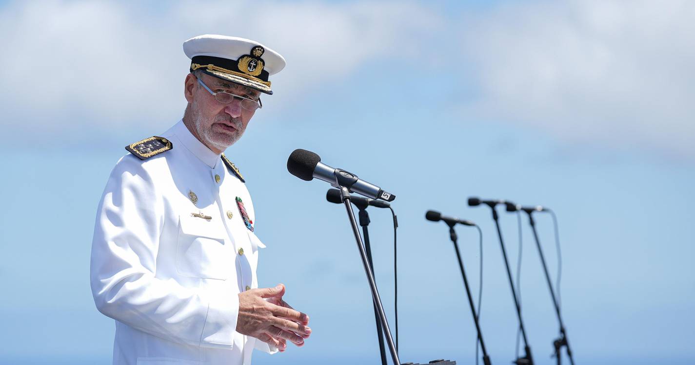 Gouveia e Melo na Madeira para participar em jantar privado