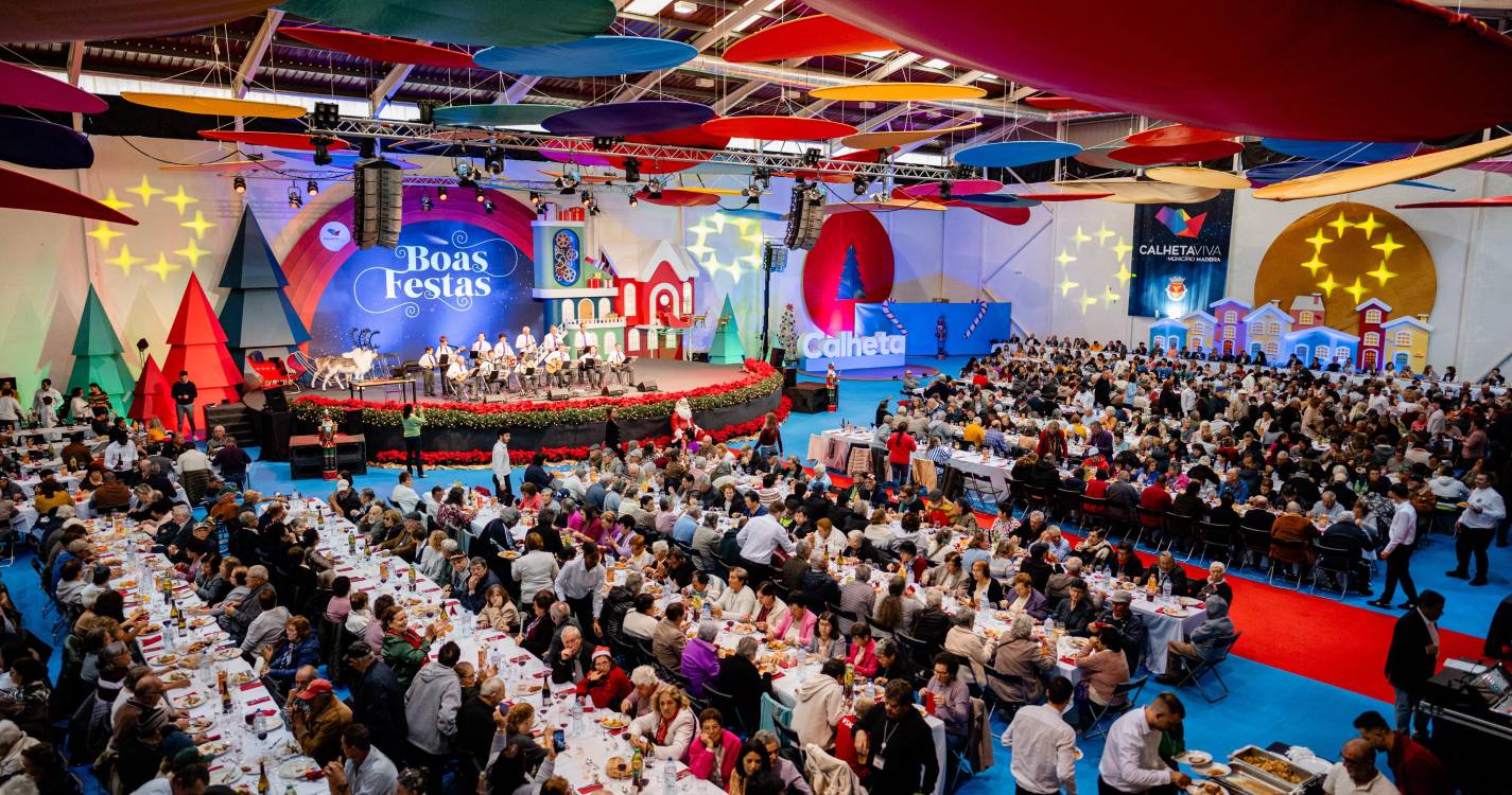 Convívio de Natal da Calheta reúne 1.200 idosos