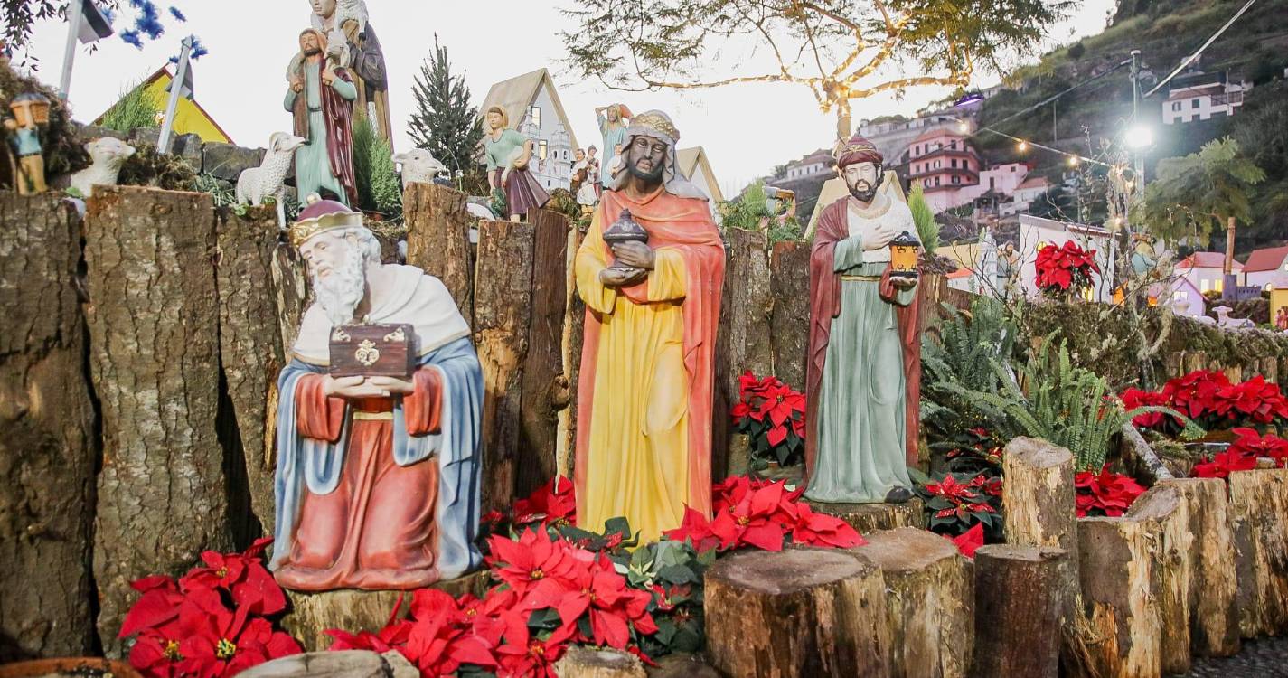 Presépio da Quinta Grande abençoado (com fotos)