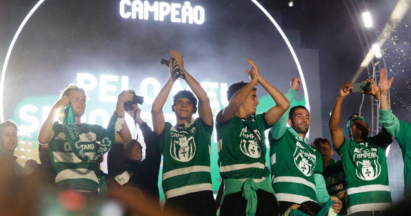 Sporting campeão: Festa de arromba e promessa de bicampeonato (com fotos e vídeos)