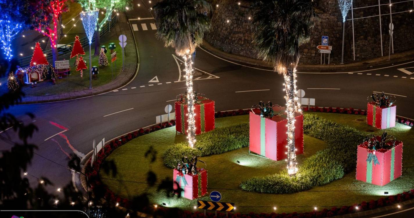Luzes de Natal já brilham na Calheta (com fotos e vídeo)