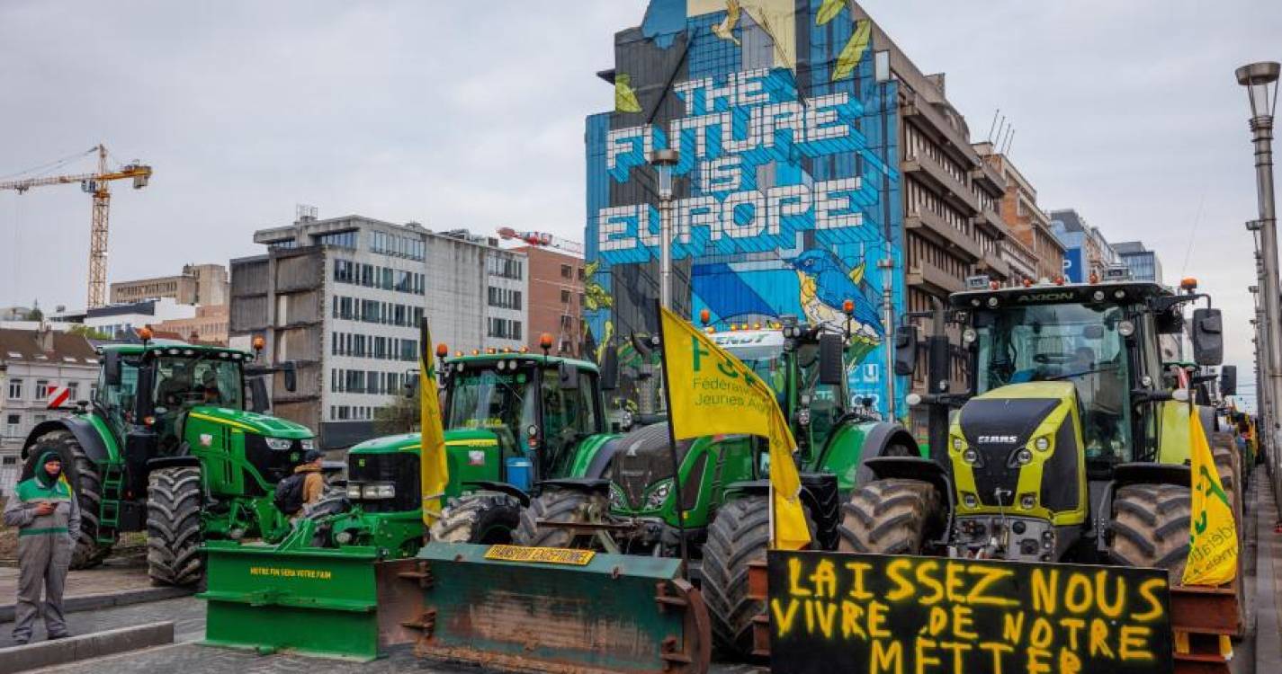 Ministros da Agricultura da UE aprovam ajudas com nova manifestação à porta
