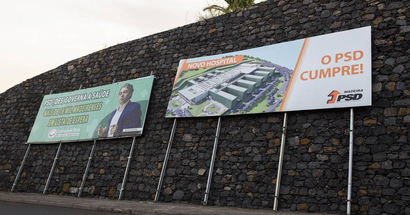 Madeira: Forças políticas preveem gastar cerca de 950 mil euros na campanha