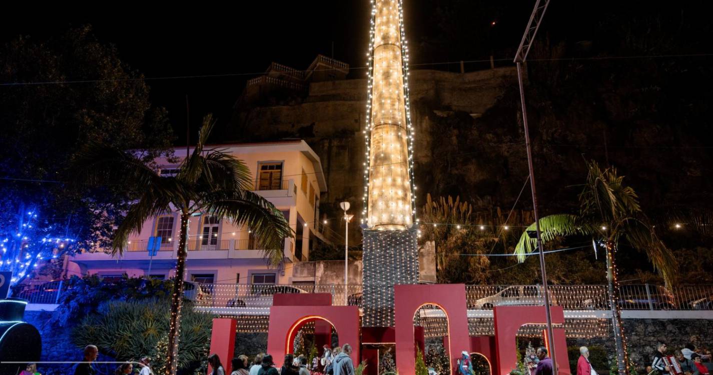 Luzes de Natal já brilham na Calheta (com fotos e vídeo)