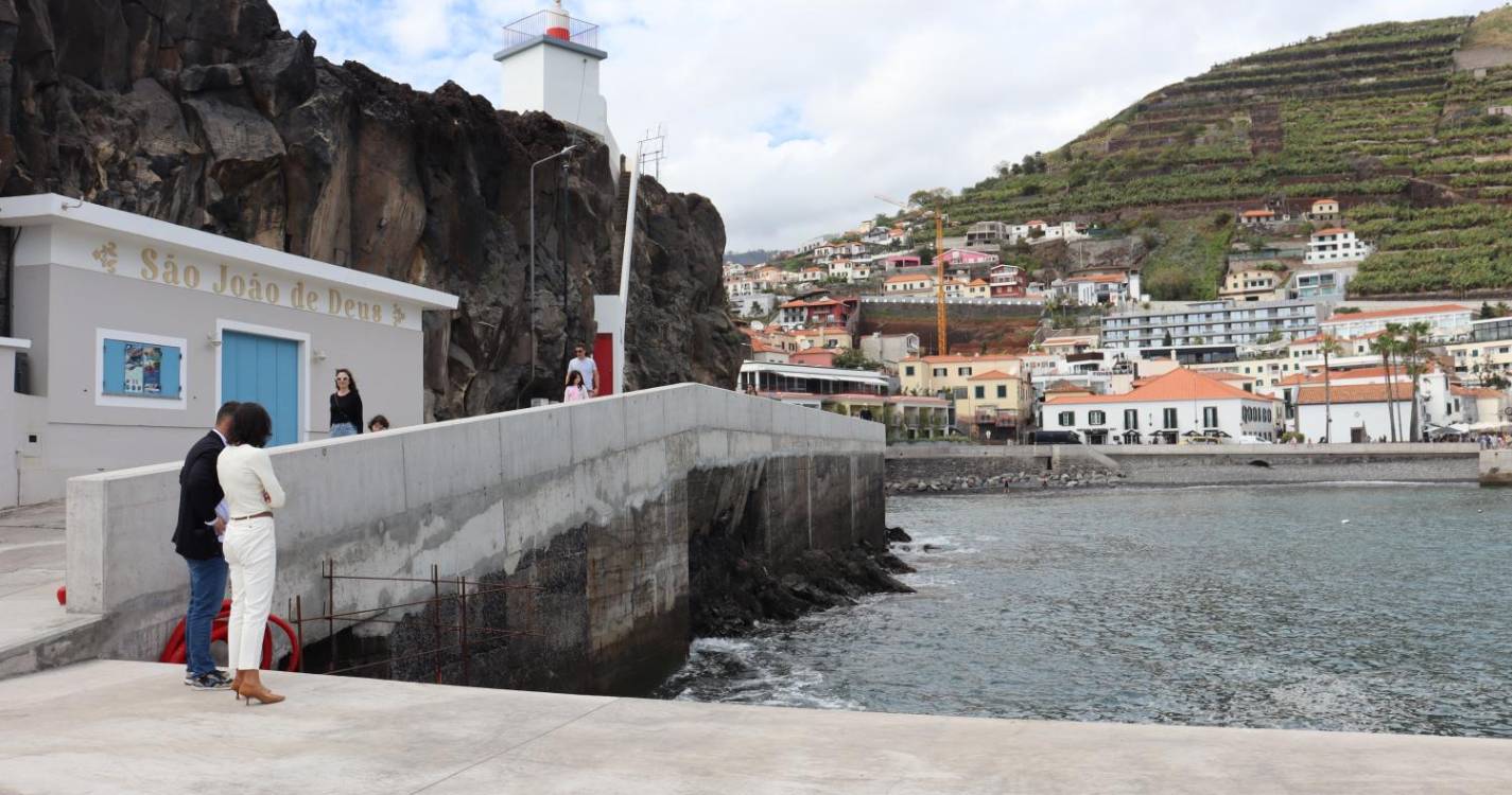 Cais e varadouro de Câmara de Lobos reabilitados