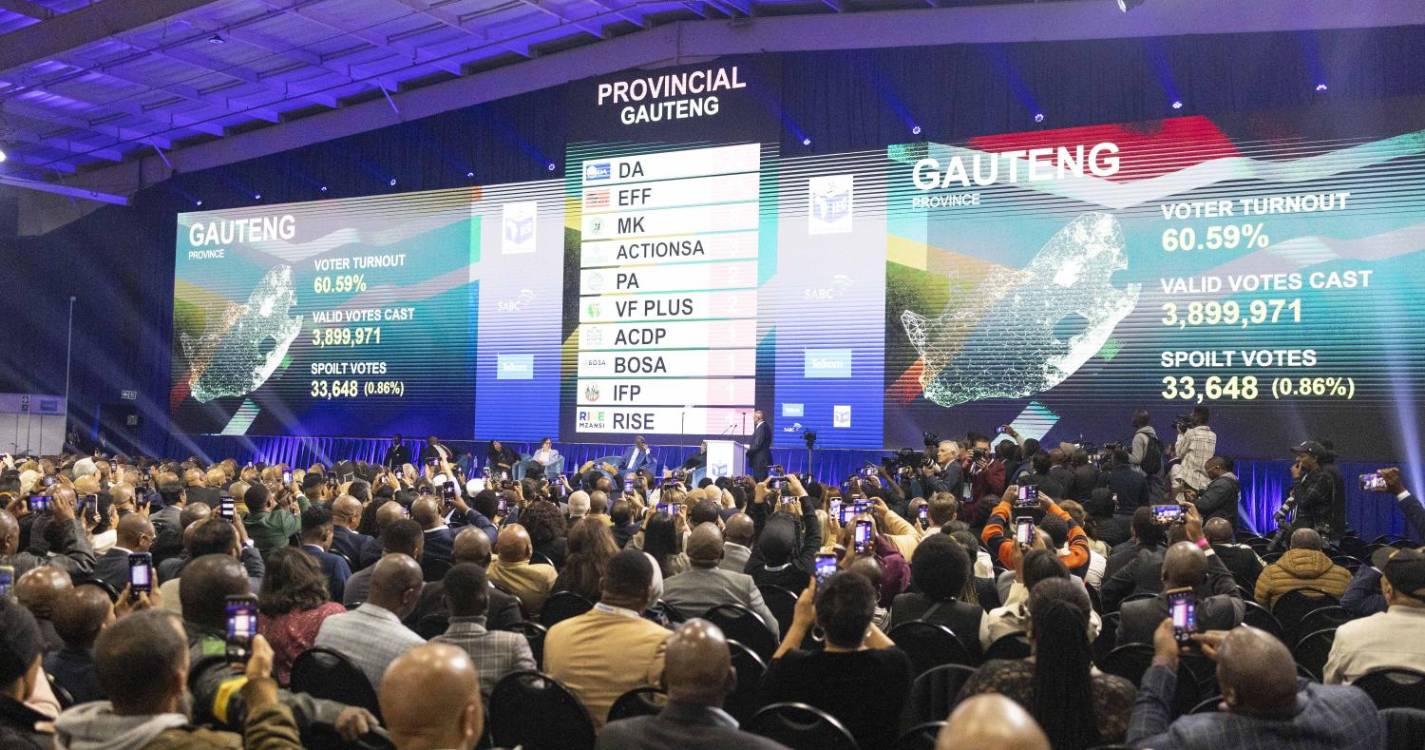 Apagão no sul de Joanesburgo no dia em que foram conhecidos resultados eleitorais