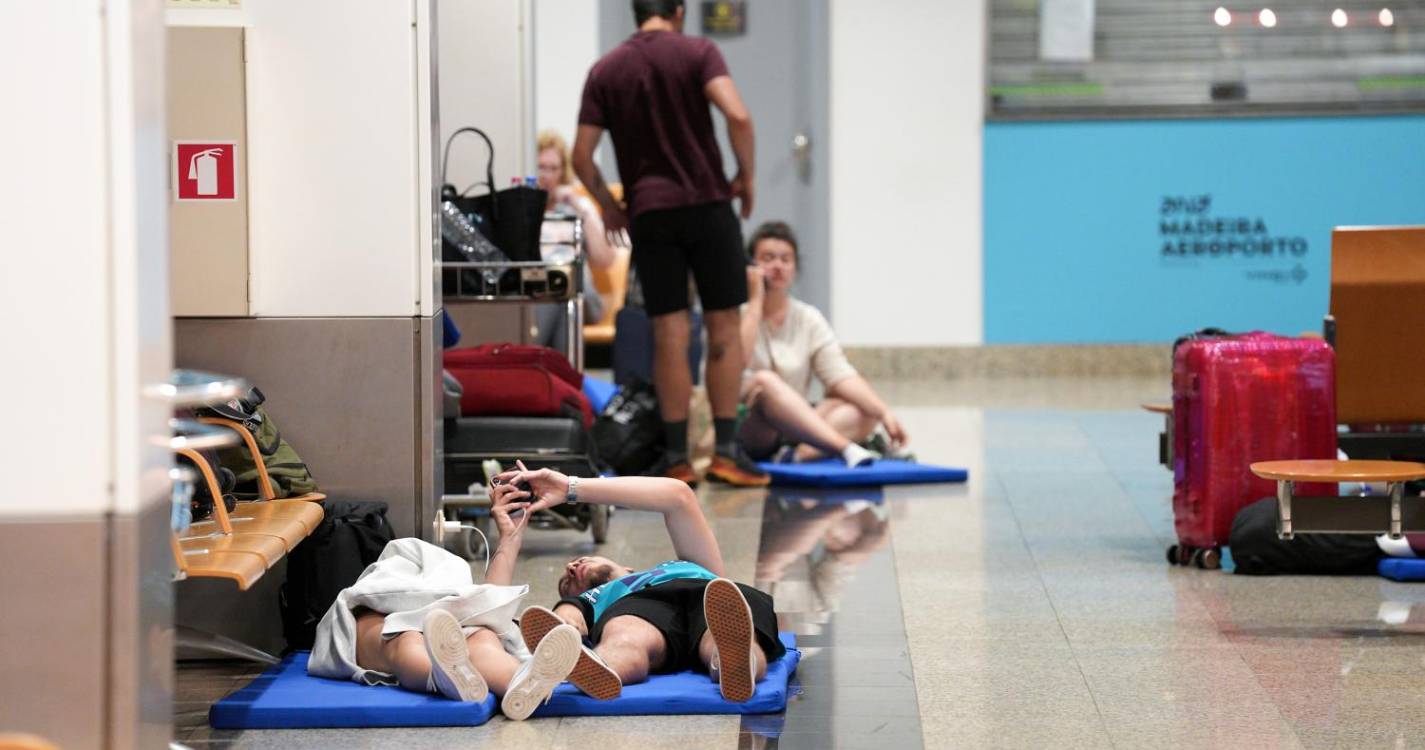 Aeroporto da Madeira continua condicionado devido ao mau tempo
