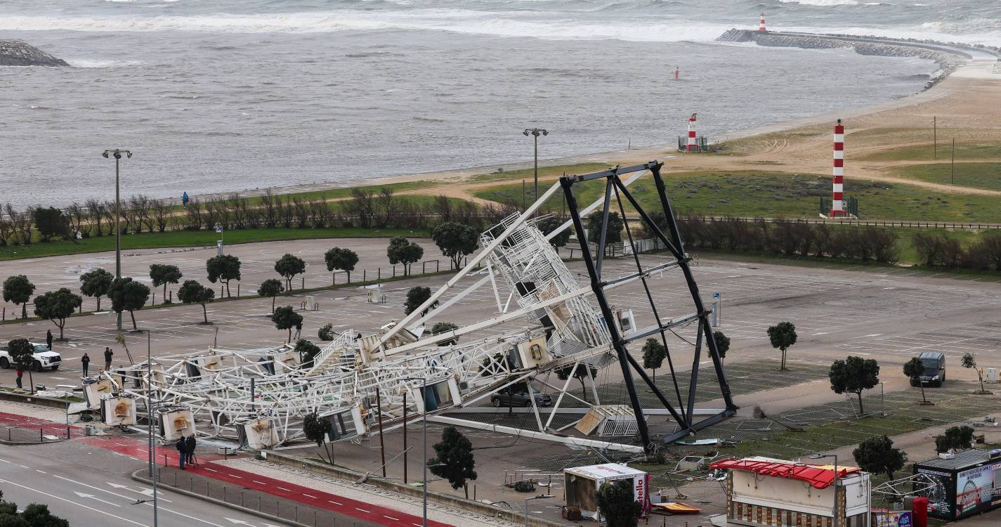 Mau tempo: Nove pessoas ficaram desalojadas na Figueira da Foz
