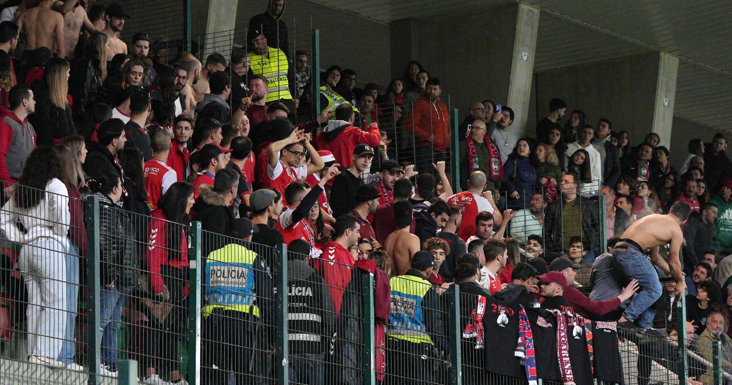 Incidentes em eventos desportivos diminuem 23% em relação à época anterior