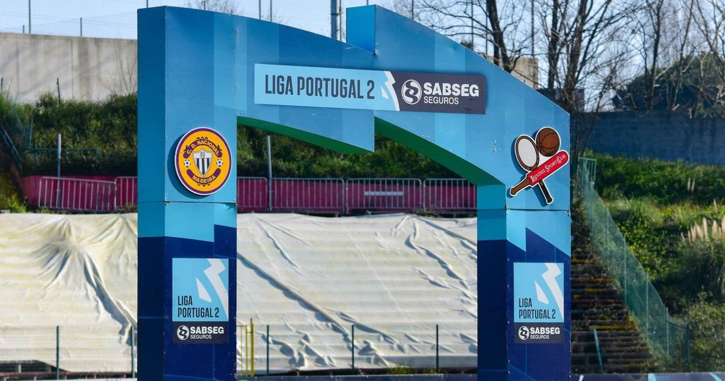 II Liga: Já há data e hora para a visita do Nacional ao Leixões