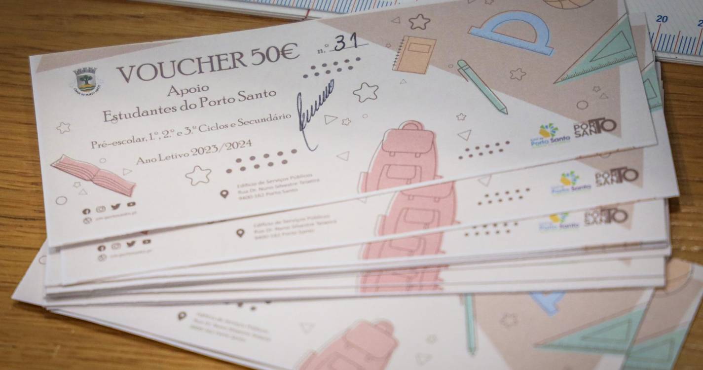 Município do Porto Santo apoia estudantes da ilha