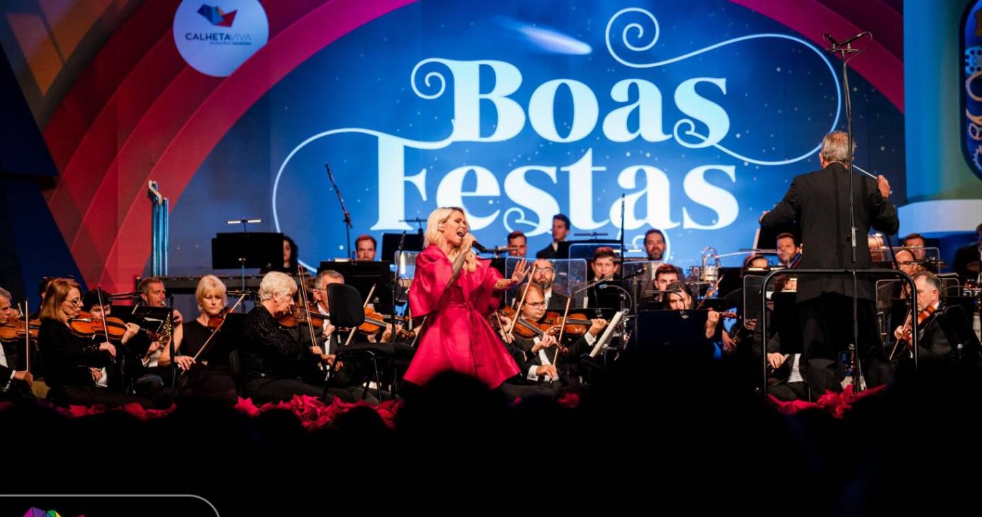 Veja as imagens do Concerto de Natal com Aurea e a Orquestra Clássica da Madeira na Calheta