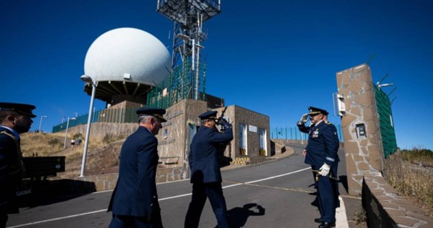 Estação de radar n.º4 tem novo comandante (com fotos)