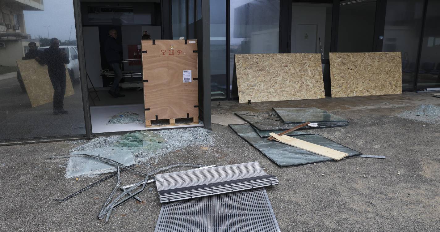 Mau tempo: Nove pessoas ficaram desalojadas na Figueira da Foz