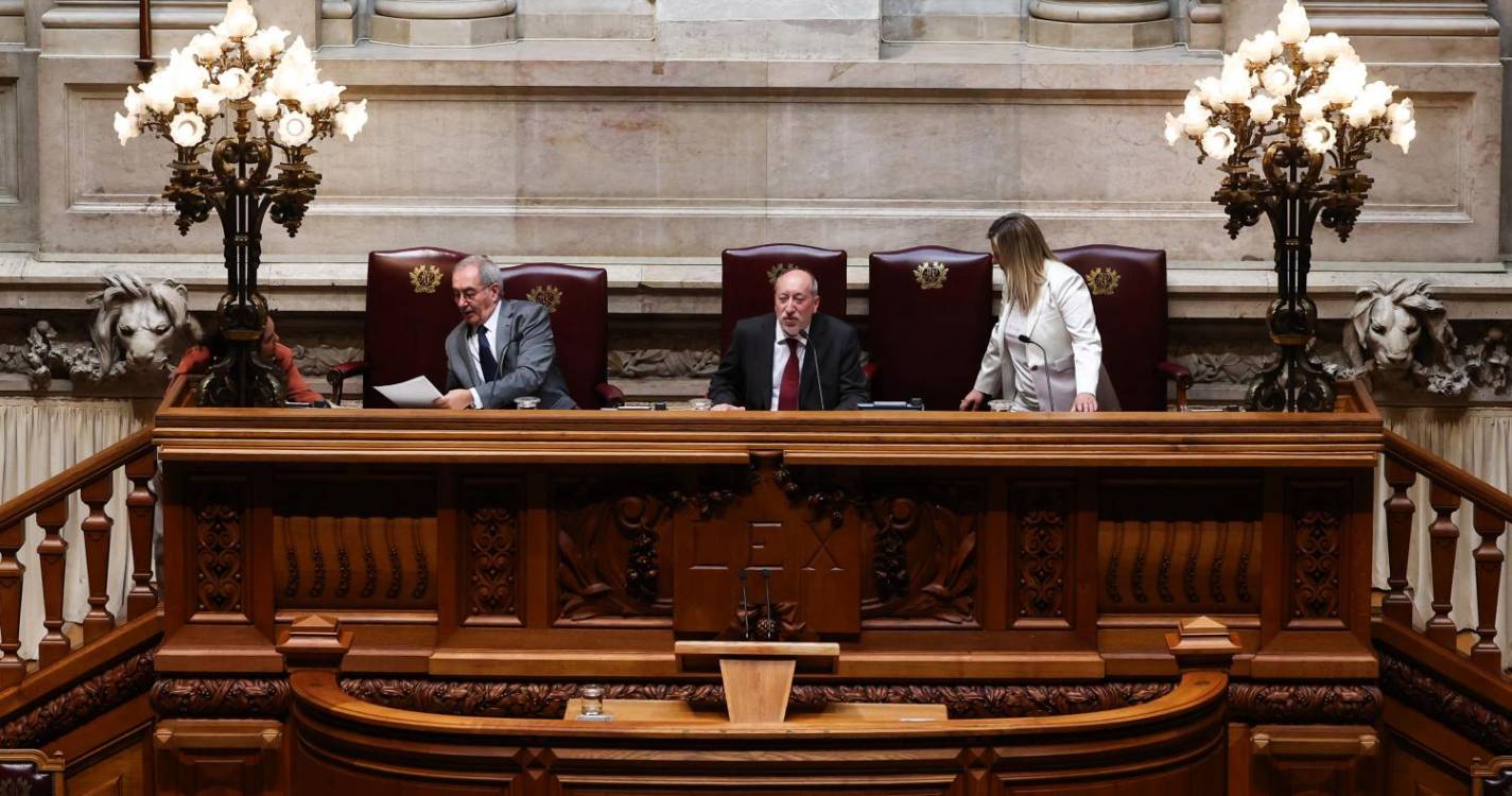 Três estreias madeirenses na Assembleia da República