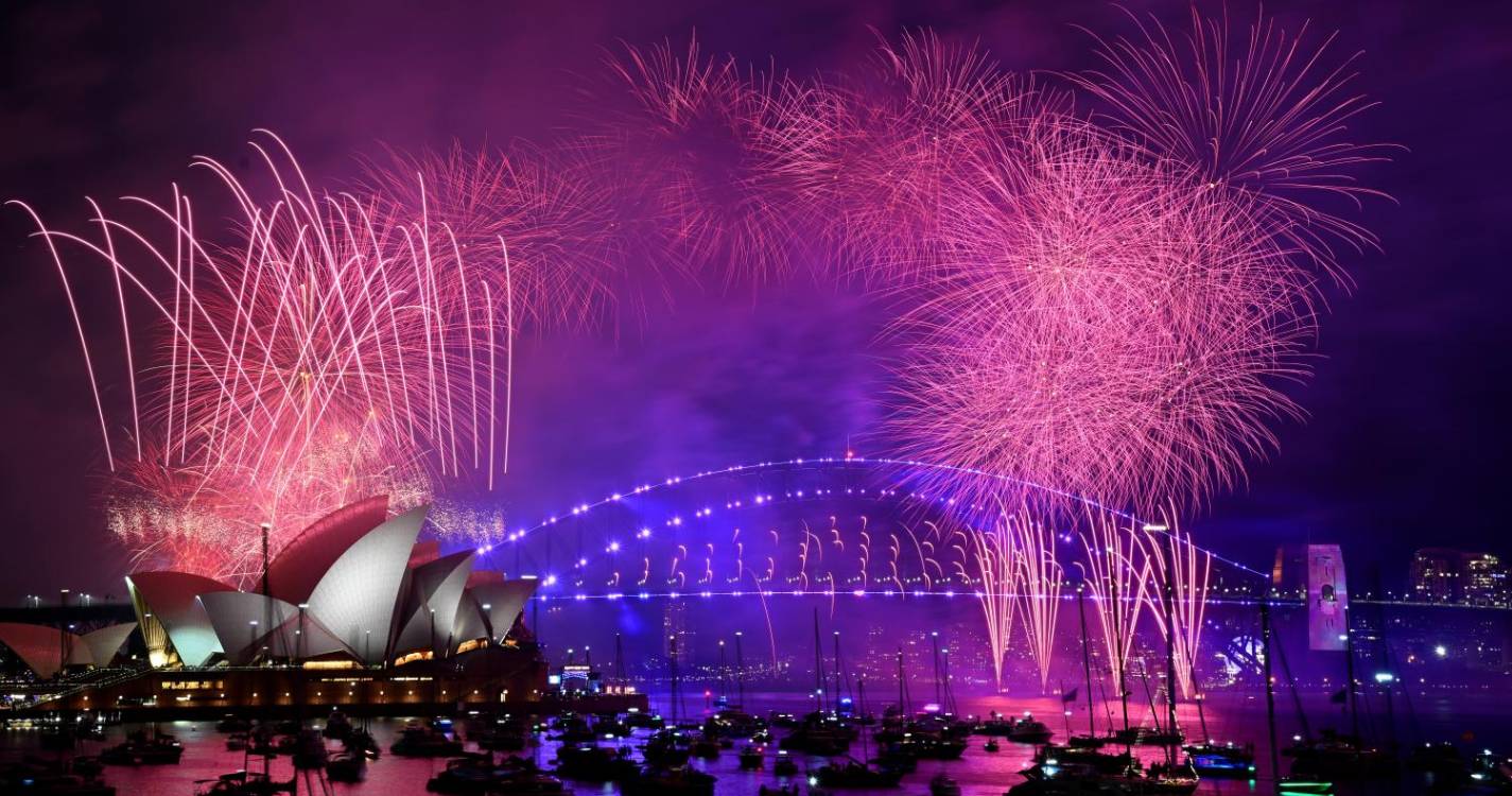 Nova Zelândia e Austrália já deram as boas-vindas a 2024