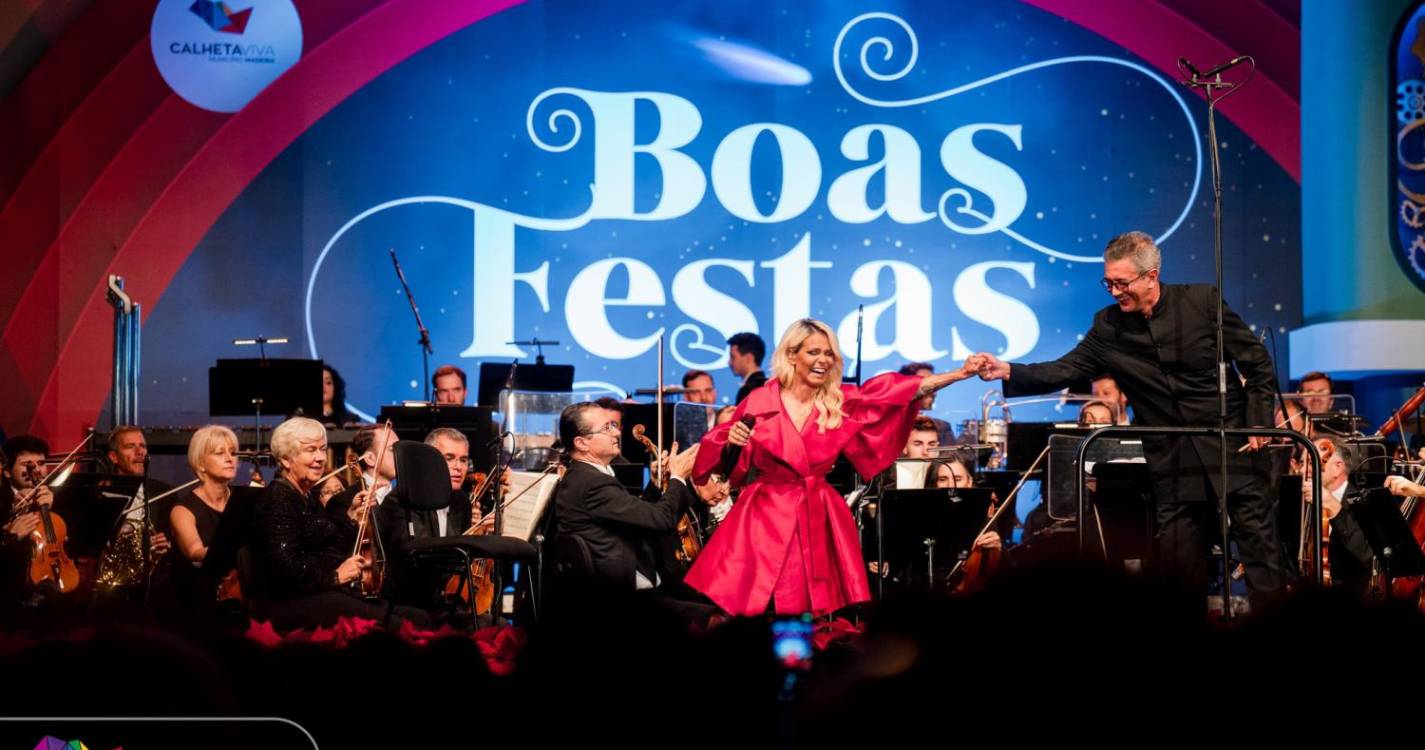 Veja as imagens do Concerto de Natal com Aurea e a Orquestra Clássica da Madeira na Calheta
