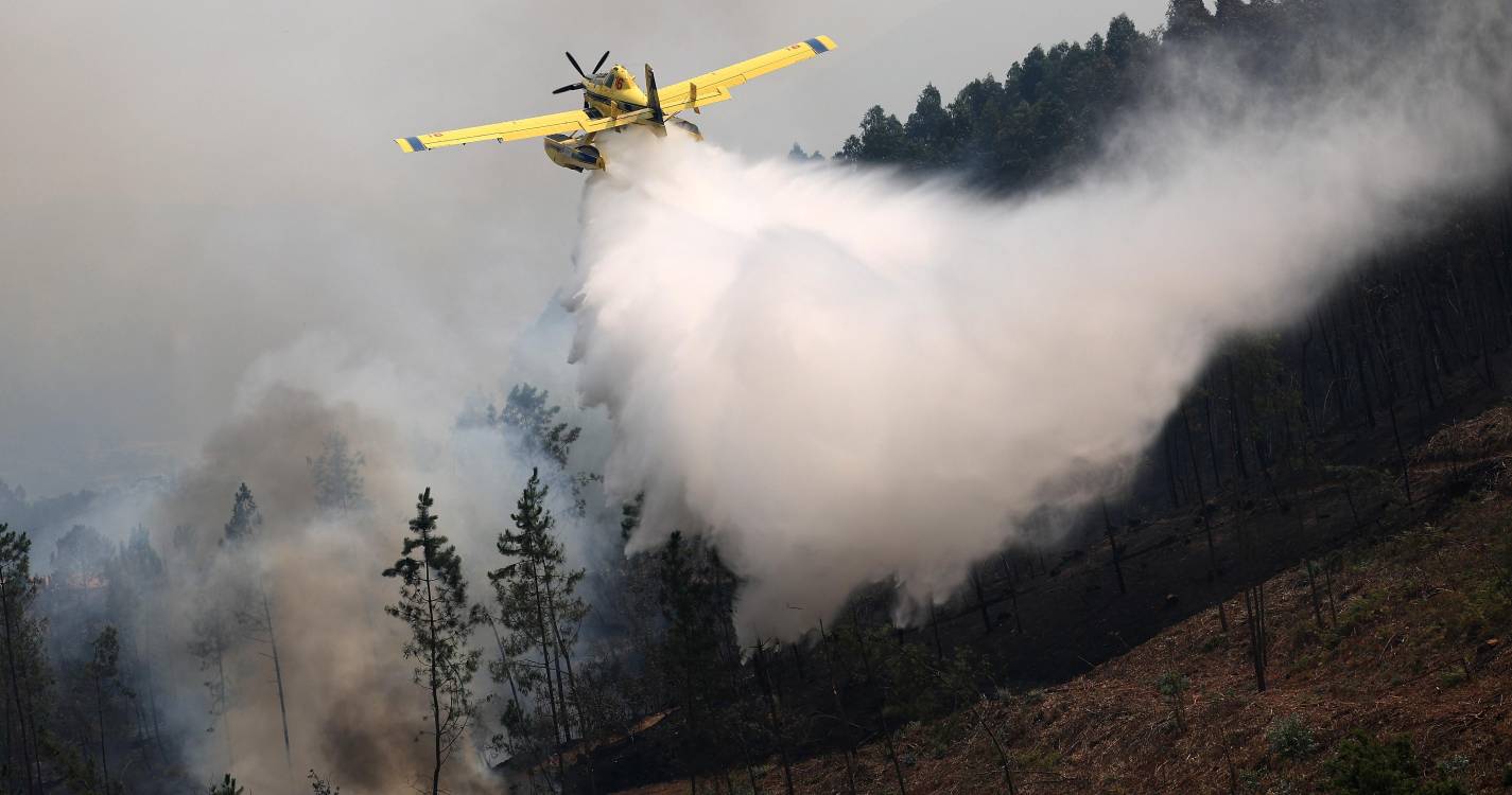 Incêndios: Mais de 40 fogos em Portugal combatidos por cerca de 1.880 operacionais