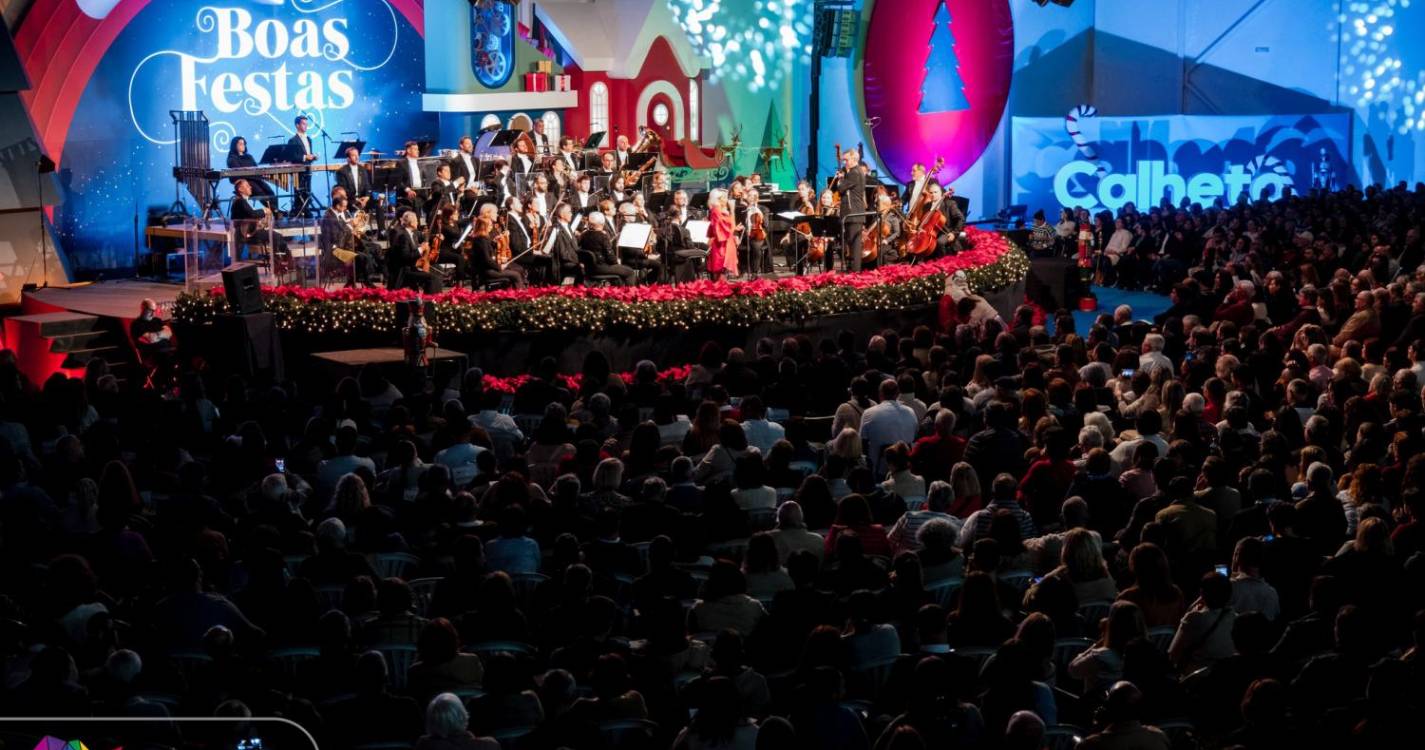 Veja as imagens do Concerto de Natal com Aurea e a Orquestra Clássica da Madeira na Calheta