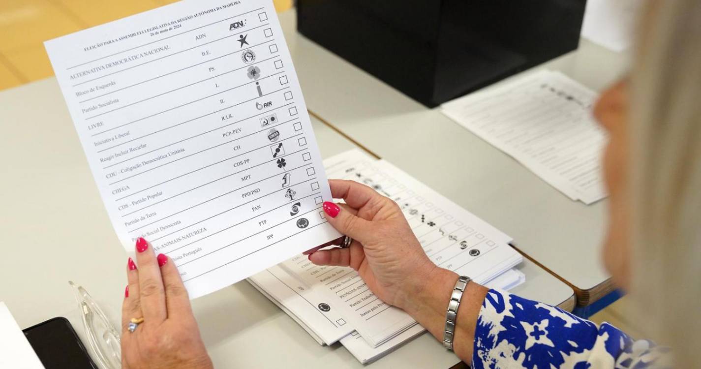Eleições/Madeira: Resultado oficial publicado hoje em Diário da República