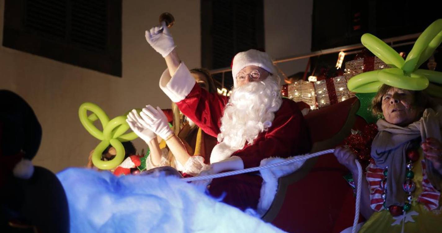 Pai Natal chega hoje à Câmara de Lobos