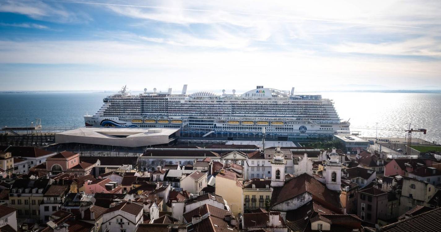 Taxa turística cobrada aos passageiros de cruzeiros em Lisboa a partir de 1 de janeiro