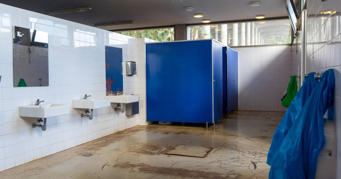 Parque Desportivo de Água de Pena marcado pela tempestade de 2013