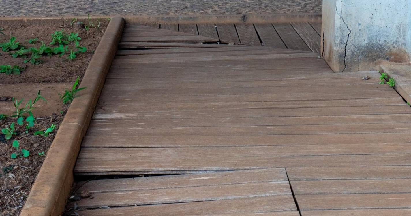 Parque Desportivo de Água de Pena marcado pela tempestade de 2013