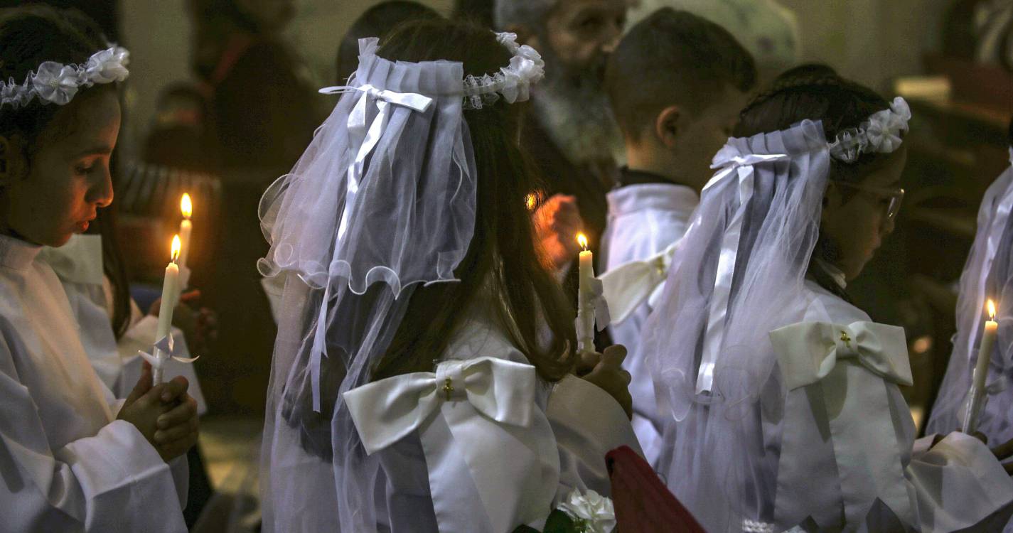 Representante do Papa celebra missa de Natal em Gaza (com fotos)