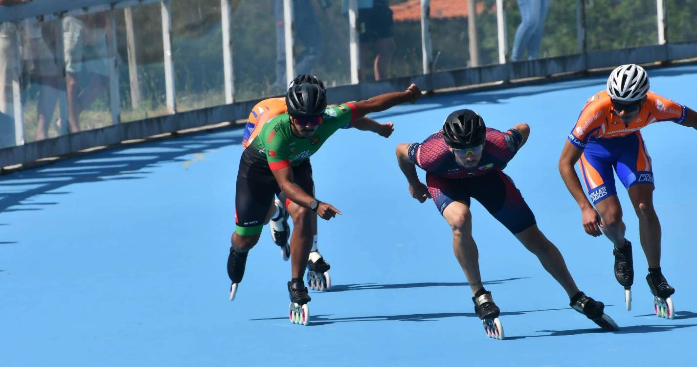 Patinagem: António Freitas e Jéssica Rodrigues vencedores do Campeonato Nacional de Pista (com fotos)